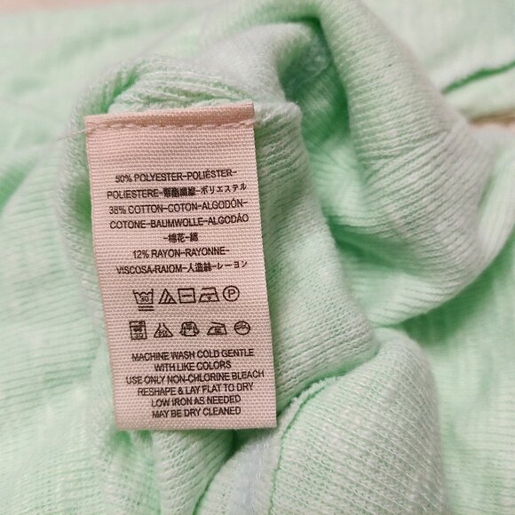 We the Free Mint Green Cowl Neck Sweatshirt Size S - Picture 9 of 10